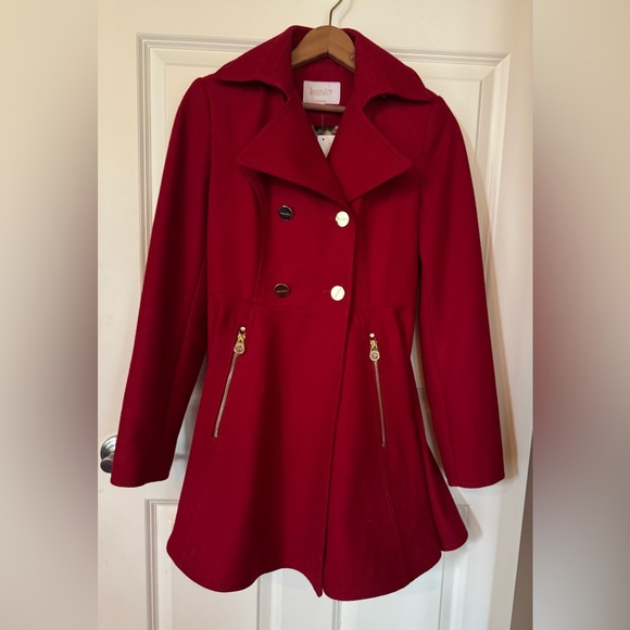 Laundry by Shelli Segal Wool Flare Coat - Picture 2 of 6